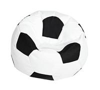 Sharplace Housse de Haricot Pouf Coussin de terre Siège Poire Football Imprimé, 80 cm