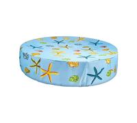 Sharplace Housse de Piscine Ronde pour Chiens, résistante au Soleil et Portable, avec Cordon de Serrage, imperméable et Pliable, pour Enfants Animaux, 122x30cm