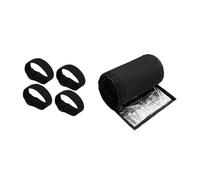 Sharplace Isolation pour tuyaux de climatisation extérieure, enveloppe isolante portable et flexible pour mini-splits, Autocollant