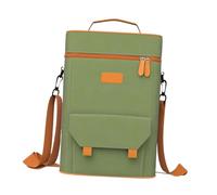 Sharplace Isotherme à vin avec bandoulière réglable, transportant Deux Bouteilles de vin pour Les fêtes et Les Restaurants.