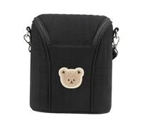 Sharplace Isotherme pour biberons, Doublure en Aluminium, pour Le Lait Maternel, idéal pour Les et l'allaitement, Noir