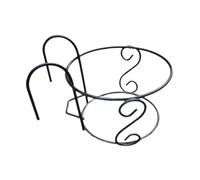 Sharplace Jardinières Suspendues, Panier, étagère, Conteneur, Jardinière Ronde Polyvalente Suspendue pour Clôture, Balustrade, Bureau, Crèche, Entrée, S