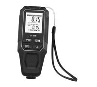 Sharplace Jauge d'épaisseur de revêtement, testeur d'épaisseur 0~2000 µm, résolution 1 µm, jauge de profondeur de revêtement automobile, mesureur de, Noir