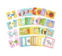 Sharplace Jeu d'association d'ombres, Jeu de Puzzle, Jouet éducatif, âge 3, 4, 5 Ans, Intelligence, motricité, Cadeau d'anniversaire, garçons et