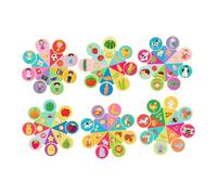 Sharplace Jeu d'association en bois, jeu de mémoire éducatif, jouet sensoriel pour l'éveil et le développement cognitif des filles et (Noël)