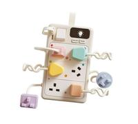 Sharplace Jeu d'association Formes pour Tout-Petits avec Effets sonores, Inserts géométriques colorés et légers pour l'éveil précoce, 16,5 x 16,5 x, Style C