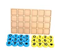 Sharplace Jeu de nombres, jouets mathématiques, activité de développement, jeu de société d'apprentissage précoce pour les garçons et les filles