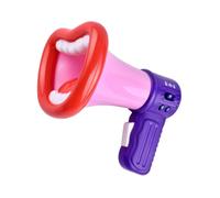 Sharplace Jouet changeur de voix pour enfant Jouet changeur de voix multiple avec poignée antidérapante de changement de voix pour la maternelle, Rouge