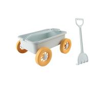 Sharplace Jouet de Chariot pour Enfant, Wagon Beach Toys, Vehicule de Construction, Pots de Plantes Seau Plage Jardinage Enfant, Jouet de Jeu de Plage pour Le Jardinage Enfant 3 Ans+, Bleu