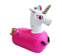 Sharplace Jouet Gonflable Licorne pour Enfants, Jouet Sauteur en PVC, Amusant et Portable, pour pelouse, activités et Jeux d'intérieur