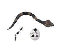 Sharplace Jouet serpent RC effrayant, jouet interactif à détection intelligente, jouet serpent en mouvement pour jouets pour animaux de compagnie, cadeaux