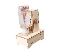 Sharplace Jouets de construction de petites inventions, Tornade électrique, jouets mécaniques en bois pour adolescents