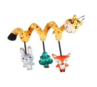 Sharplace Jouets de siège en Spirale, hochet Suspendu, Ornement, éducation précoce, Coordination, Poussette, Jeu d'activité, décoration pour bébé, Maison, en Forme d'animal