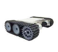 Sharplace Kit Châssis De Voiture Châssis Piste Chenille Transformant Robot pour Arduino