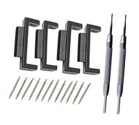 Sharplace Kit D'adaptateurs de Bracelet de Montre 16 Mm pour GW-M5610 110 100 120 150 200 400 G-8900 5600 G-5600 6900 9052 300, Noir