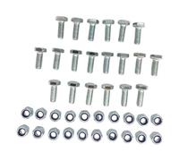 Sharplace Kit de 20 boulons et écrous de cisaillement pour souffleuses à neige, accessoires et fournitures, matériel facile à installer, pièces de souffleuse à