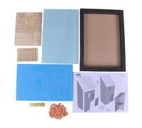 Sharplace Kit de Construction 1/35, Micro-, Bricolage, Mousse de Bois, Ornement de qualité supérieure, Non Peint, Non Fini, aménagement de, Style A