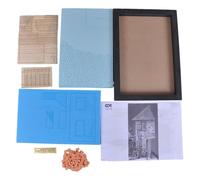 Sharplace Kit de Construction 1/35, Micro-, Bricolage, Mousse de Bois, Ornement de qualité supérieure, Non Peint, Non Fini, aménagement de, Style B