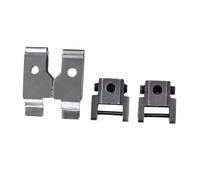 Sharplace Kit de conversion de supports de à chantourner, supports de lames supérieurs et inférieurs, pièces d'outils robustes en métal, Ensemble de 4 Pièces