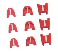 Sharplace Kit de coussinet anti-rayures pour embout de nez, remplace les pièces de rechange pour cloueuses et agrafeuses sans fil professionnelles, embout