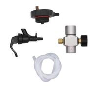 Sharplace Kit de distribution de mini-fûts avec ligne de brassage, léger et facile à utiliser, comprenant un robinet de pique-nique et un régulateur de CO2,