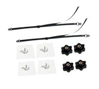 Sharplace Kit de fixation murale pour téléviseur avec sangles de sécurité et harnais de maintien, protection enfant, pour commode ou meuble TV, 2 Pièces