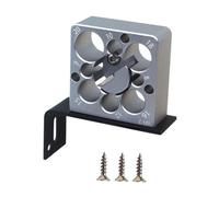 Sharplace Kit de gabarit pour fabrication de goujons, plaque de coupe pour goujons, métrique, tige ronde compacte de 8 à 20 mm, outil auxiliaire pour menuisiers, 1 Pièce Sans Foret