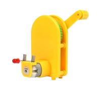 Sharplace Kit de générateur électrique à manivelle Manuel d'expérimentation de physique Générateur à manivelle Élèves du primaire Garçons Filles Collège