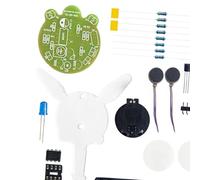 Sharplace Kit de lucioles photosensibles, projets électroniques DIY pour débutants, projet de soudure, robot mobile amusant pour les étudiants à domicile