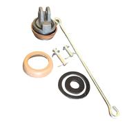 Sharplace Kit de Piston de Rechange pour Pompe à Main de Type 75, Manchon de Remplacement pour Joint, Tige galvanisée Robuste, Pratique et légère, goupilles et, Tampon en Caoutchouc
