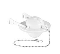 Sharplace Kit de remplacement de clapet de toilette, bouchon en silicone, joint de chasse d'eau, équipement de salle de bain universel avec chaîne en acier, Style B