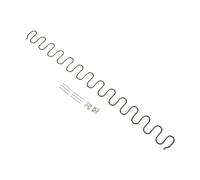 Sharplace Kit de ressorts pour canapé et chaise, fournitures de bricolage, réparation de remplacement, ressort en forme de Zig, ressort de rembourrage pour, longueur 60cm