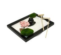 Sharplace Kit d'outils miniatures pour jardin de sable, idéal pour un bureau ou une table. Accessoires pour jardin de rocailles miniature, kit