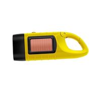 Sharplace Lampe torche solaire à manivelle, multifonctionnelle et portable, idéale pour le camping et les, Jaune