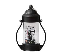 Sharplace Lanterne à Bougie LED pour Halloween, décoration d'halloween, pièce maîtresse de Table, Lampe Suspendue pour Club, Salle hantée, Bar, Cadeau, Crâne