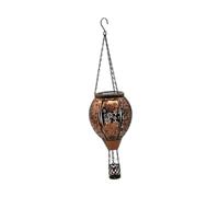 Sharplace Lanterne Solaire d'extérieur en Forme de montgolfière, luminaire décoratif pour Patio, Arbre, Polyvalent, Portable, Motif Creux