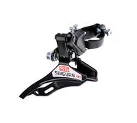 Sharplace Levier de Frein Bicyclette Vélo VTT 31.8mm Bas/Haut Détractable, Noir, Bas