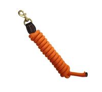 Sharplace Longe d'entraînement en Nylon pour Cheval, rênes de 250 cm, Accessoire d'équitation pour Le Jeu, la Marche et Les Concours, Orange