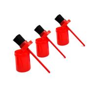 Sharplace Lot 3 brosses à pour Sabots Chevaux : Outil Nettoyage Pratique et Portable, Facile à Utiliser et Polyvalent, Rouge