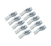 Sharplace Lot de 10 clips pour évier sous plan, en céramique, pour installation et réparation d'évier sous plan, fixations pour cuisine