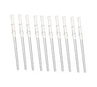 Sharplace Lot de 10 perches de Nettoyage de Piscine en Aluminium, télescopiques, Extensibles et réglables, Longueur de 9,84 Pieds, pour brosses commerciales et, Argent