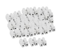 Sharplace Lot de 100 connecteurs à Ressort pour câbles électriques, borniers à Pince, Accessoires, Installation Facile