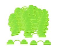 Sharplace Lot de 100 Pinces de Serrage pour Tubes de Serre, Outils de Fixation et de Serrage Polyvalents pour Abris de Jardin, 7 mm