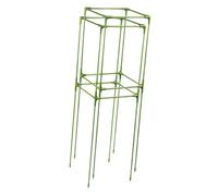 Sharplace Lot de 2 Cages de Support carrées pour tomates avec connecteur emboîtable pour tomates Cerises, Haricots et Pois, Robustes et polyvalentes, 27cmx27cmx82cm