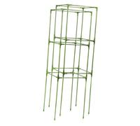 Sharplace Lot de 2 Cages de Support carrées pour tomates avec connecteur emboîtable pour tomates Cerises, Haricots et Pois, Robustes et polyvalentes, 32cmx32cmx123cm