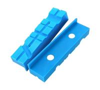 Sharplace Lot de 2 coussinets de mâchoires d'étau, en caoutchouc souple, avec inserts texturés multi-rainures pour le serrage de la plomberie de golf, 5 Pouces