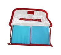 Sharplace Lot de 2 cubes de jeu d'apprentissage à 6 faces avec sac de rangement pour activités préscolaires et enseignement