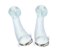 Sharplace Lot de 2 protège-Cornes en Silicone pour bovins et chèvres, Accessoires de Ferme, Confortables et Flexibles, Anti-bagarres, S