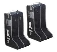 Sharplace Lot de 2 Sacs de Rangement Portables pour Bottes, Sacs à Chaussures pour Emballage, Pochette Anti-poussière Polyvalente avec Fermeture éclair et