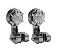 Sharplace Lot de 2 supports de pommeau de douche à main, étanches, universels, à ventouse, pour salle de bain, hôtel, toilettes, Gris